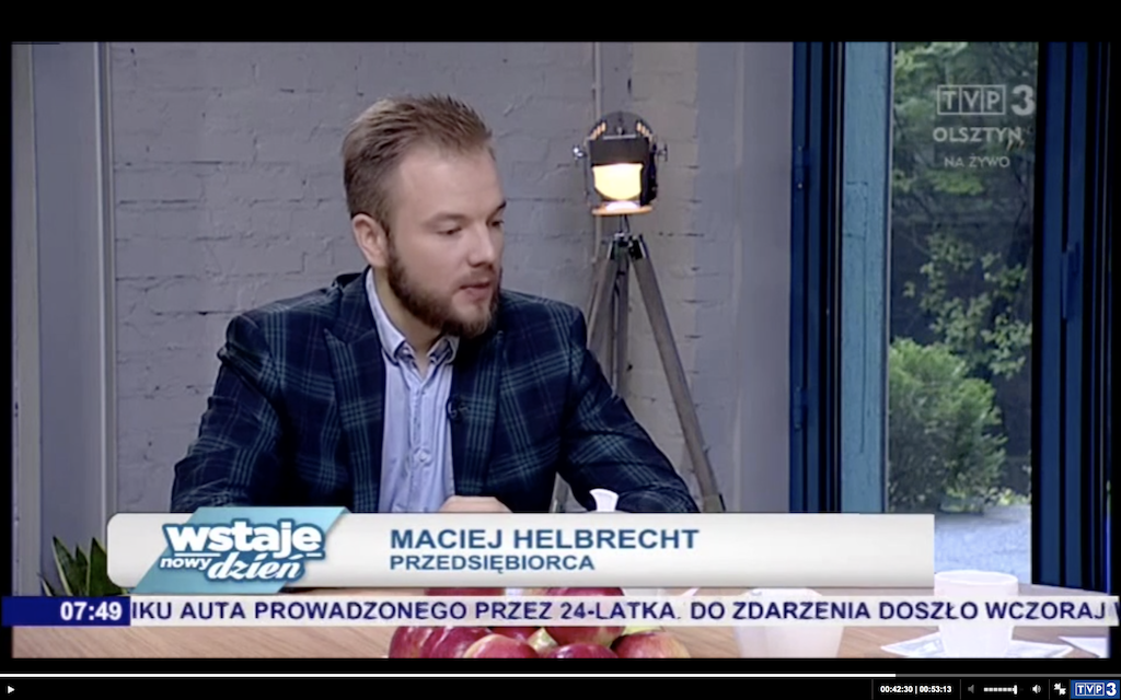 Wywiad w telewizji TVP3