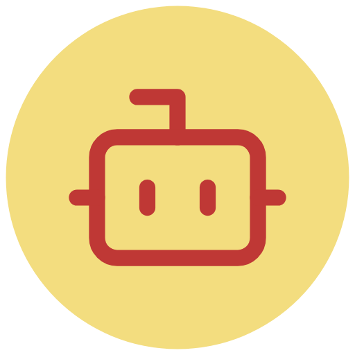 Agencja AI i automatyzacji: asystenci AI, ikona robota
